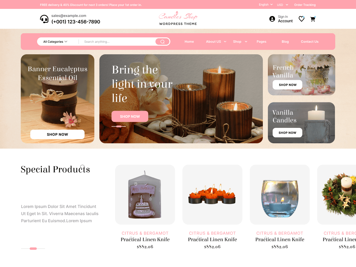 Candles Shop