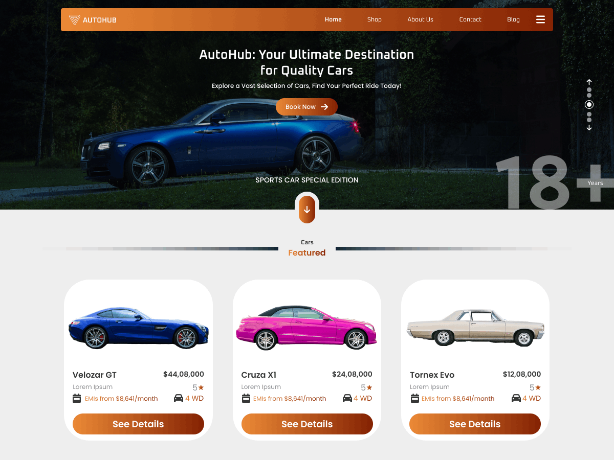 Car Dealer Shop screenshot