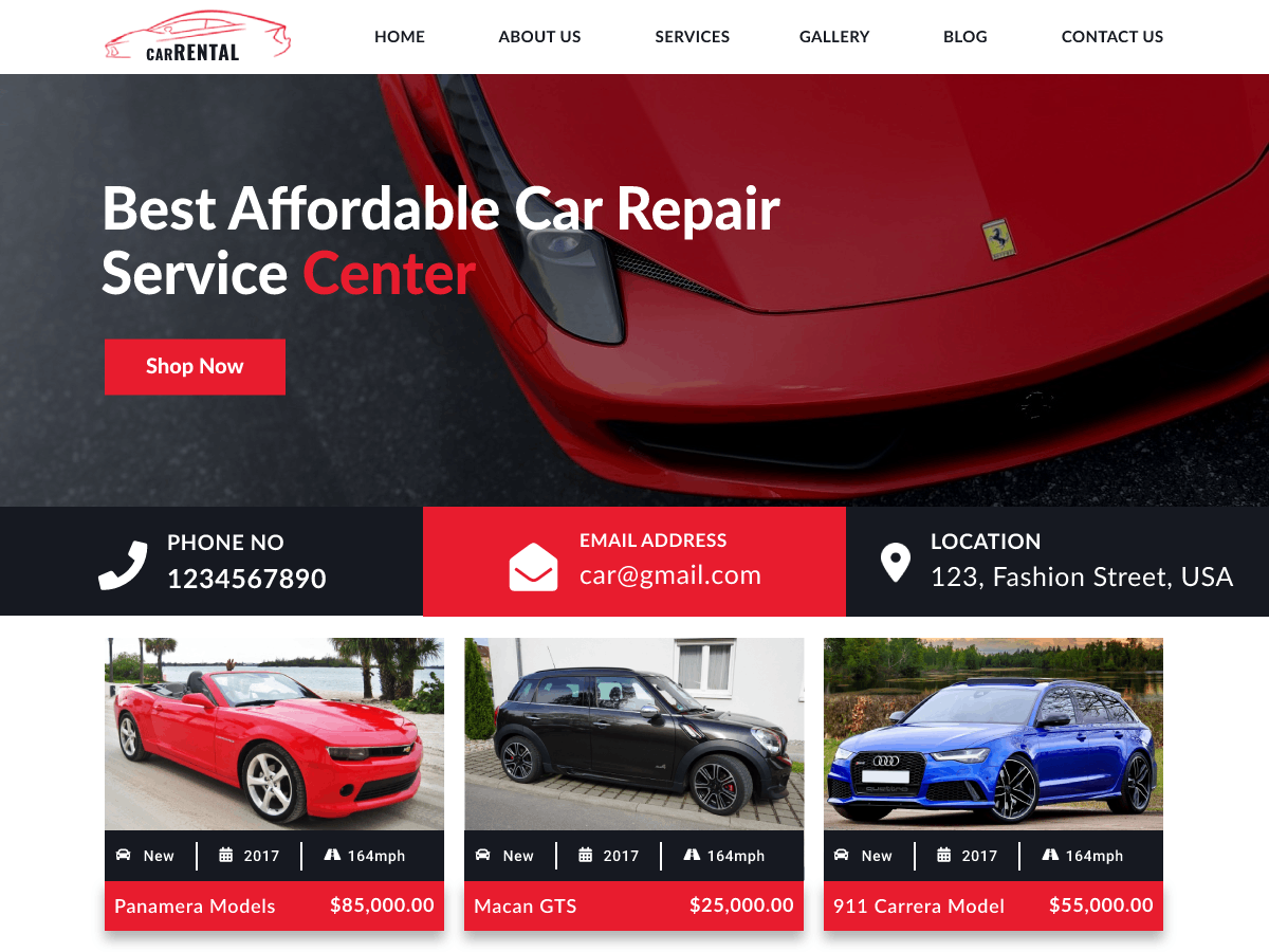 Car Rental Hub screenshot