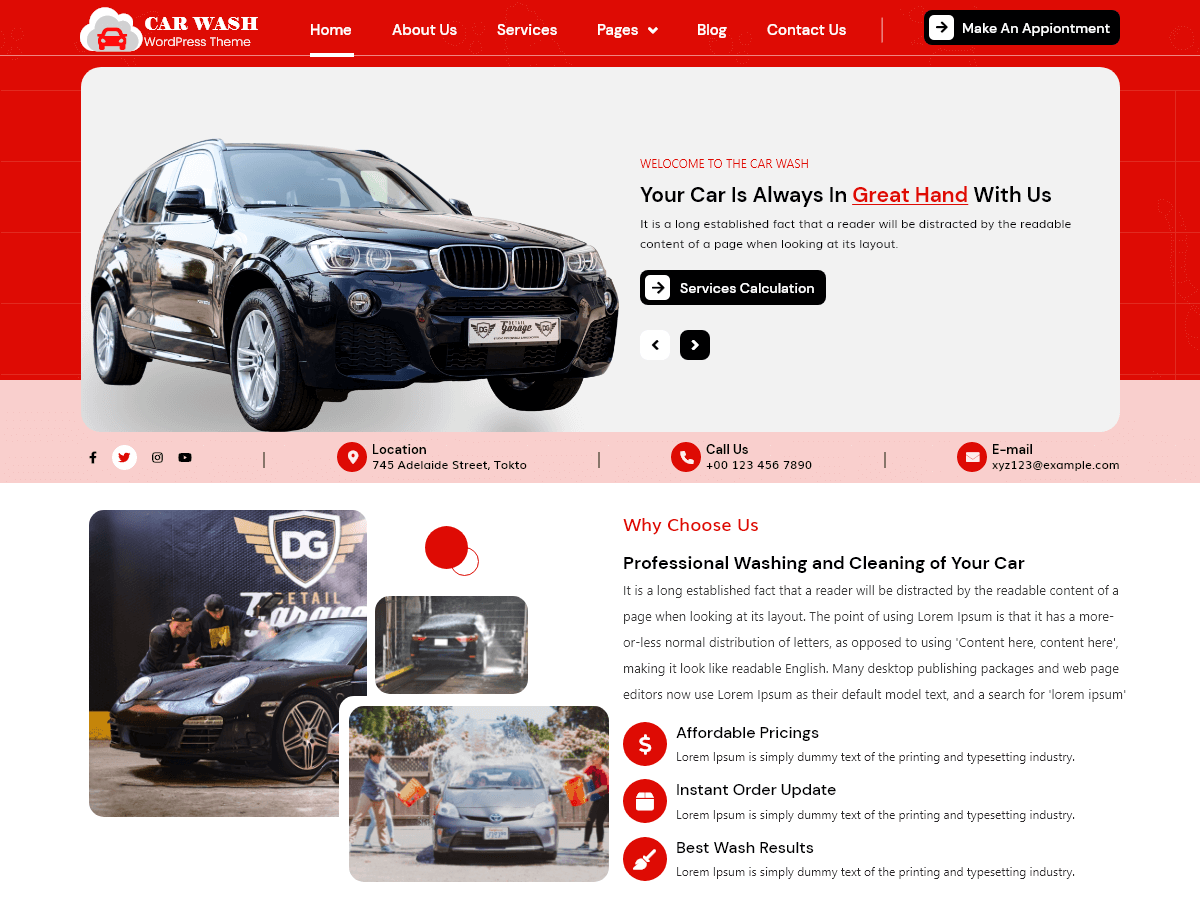 Car Washing Center screenshot