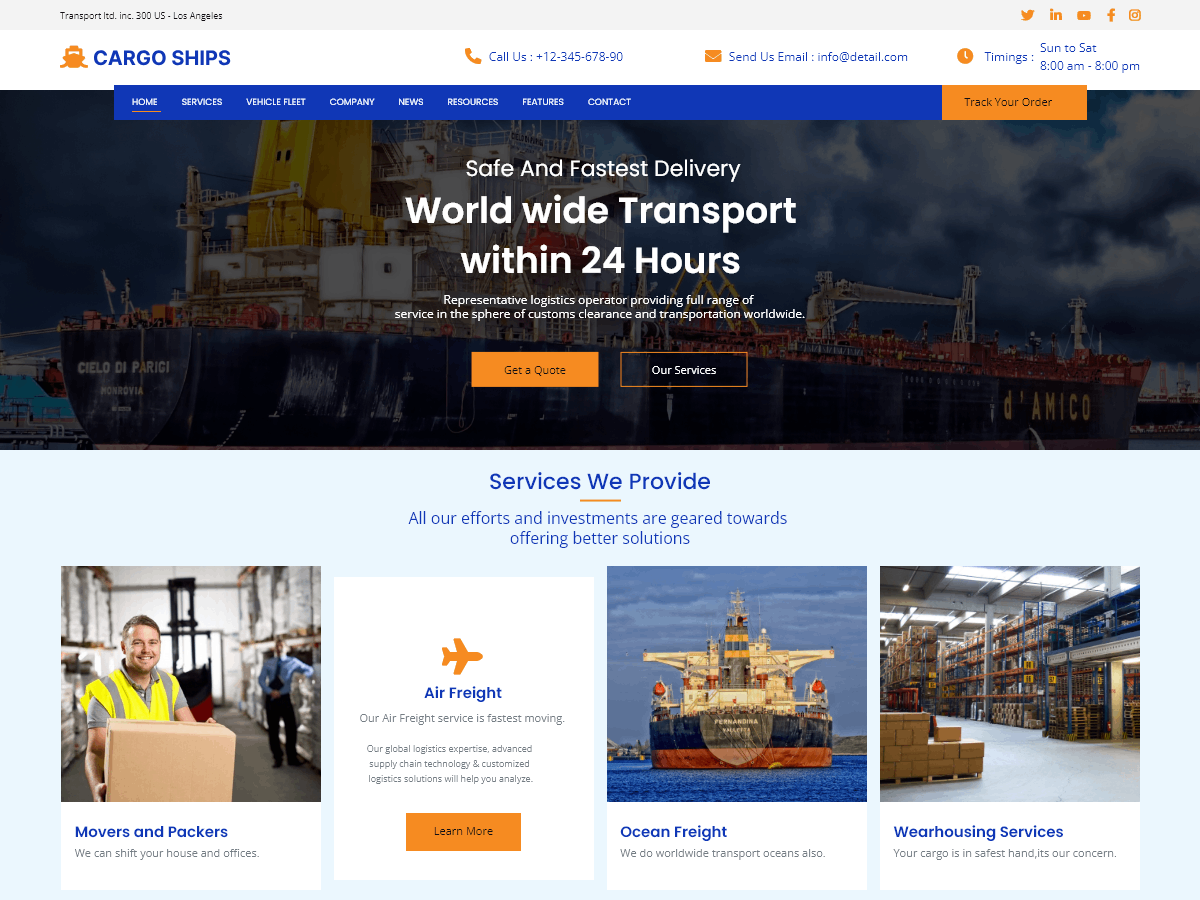 Cargo Ships screenshot