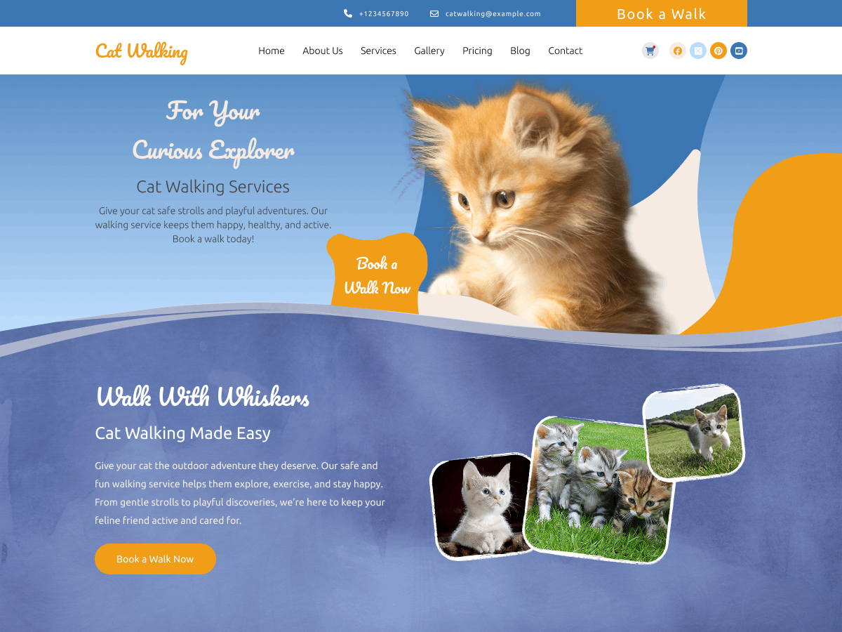 Cat Walking Screenshot