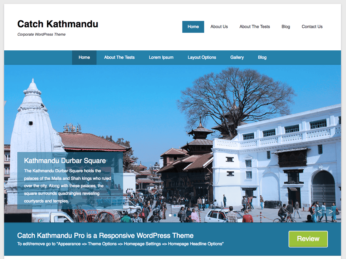 Catch Kathmandu Free WordPress Theme by catchthemes