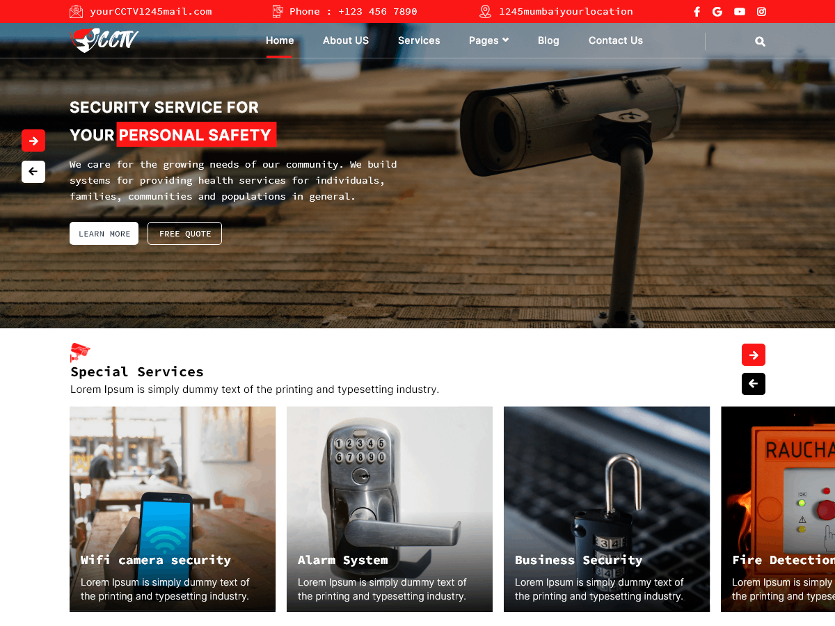 CCTV Security System screenshot