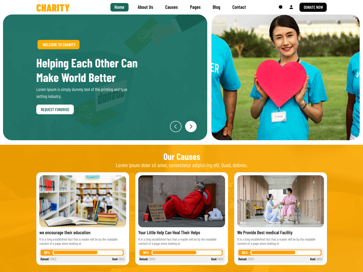 Charity Trust Screenshot