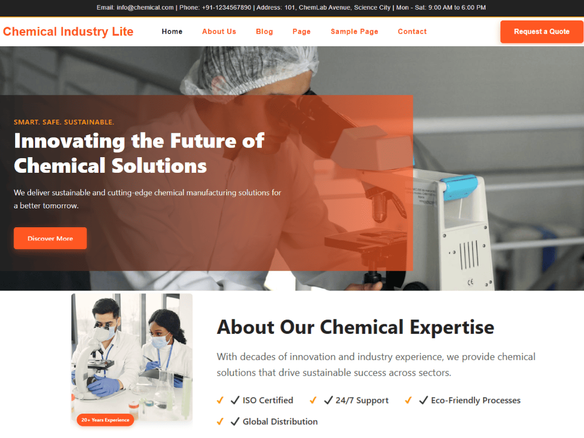 Chemical Industry Lite screenshot