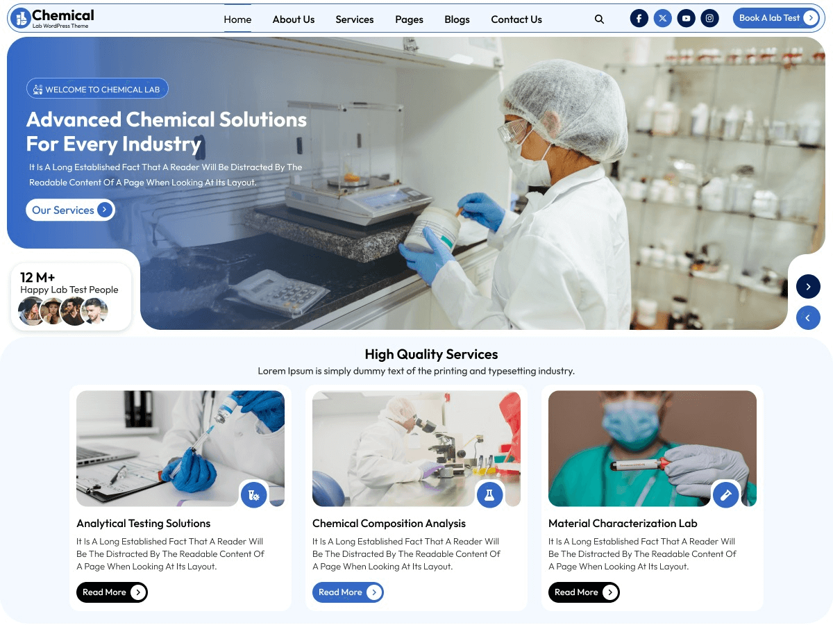 Chemical Laboratory screenshot