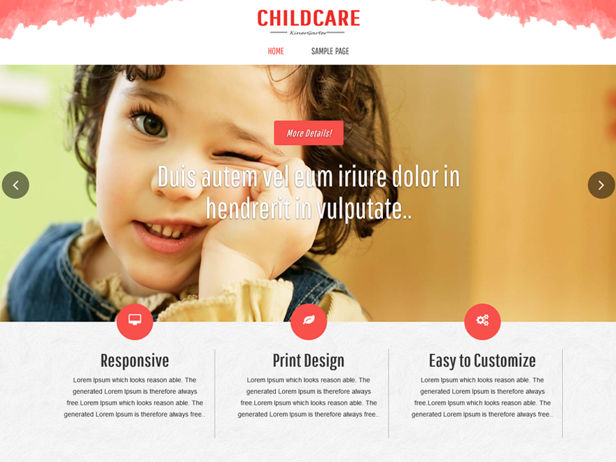 childcare WordPress Theme by asiathemes