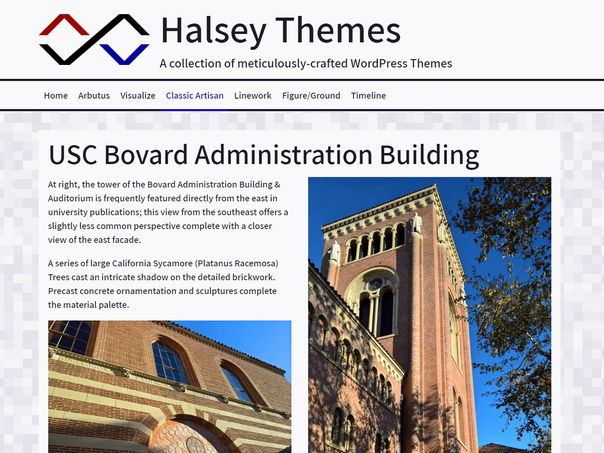 Classic Artisan Screenshot