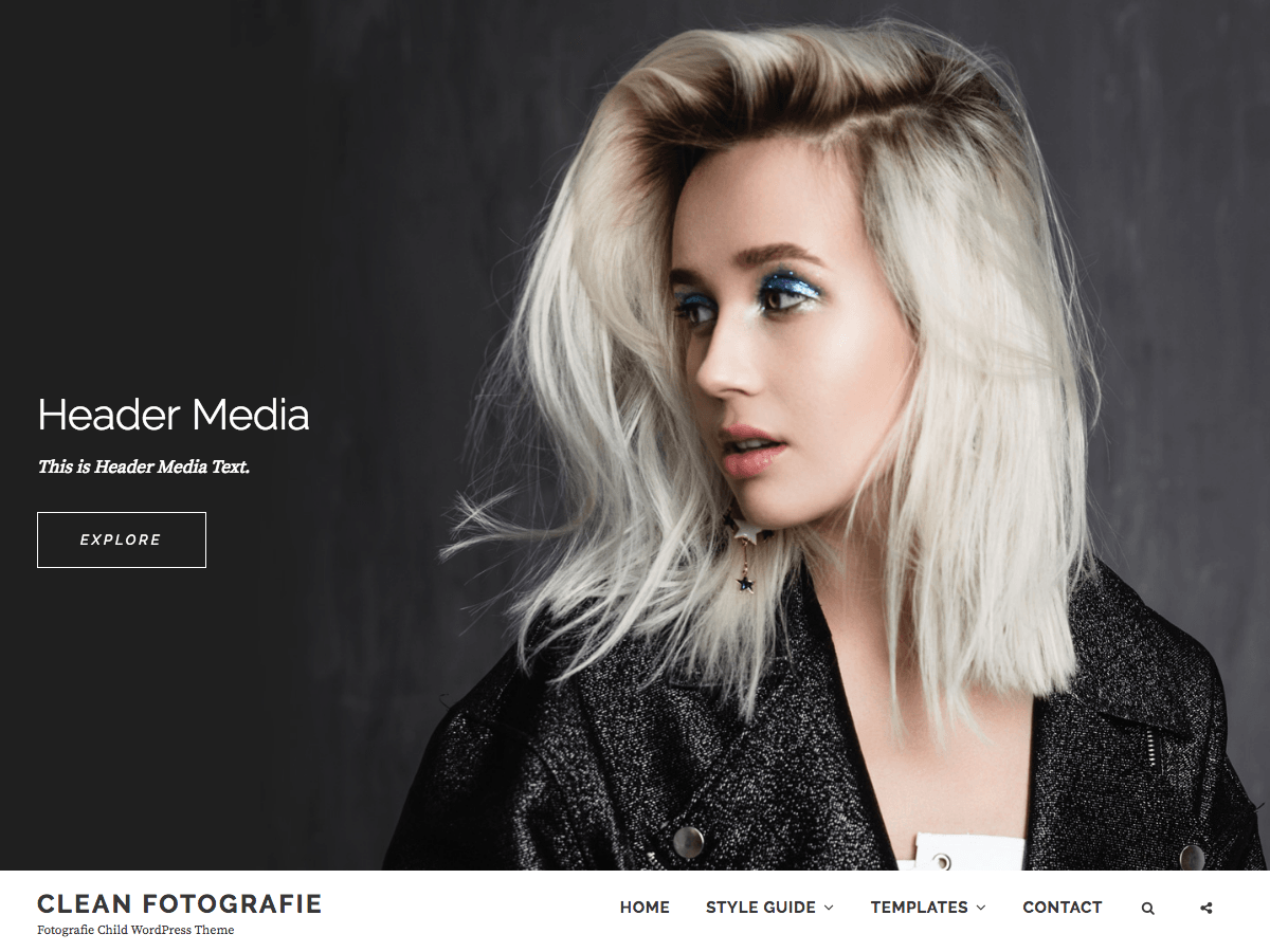 Clean Fotografie screenshot
