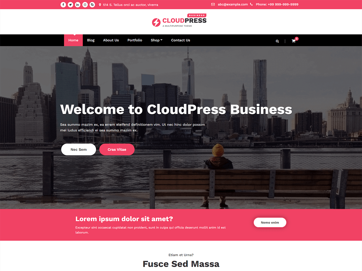 CloudPress Business Screenshot