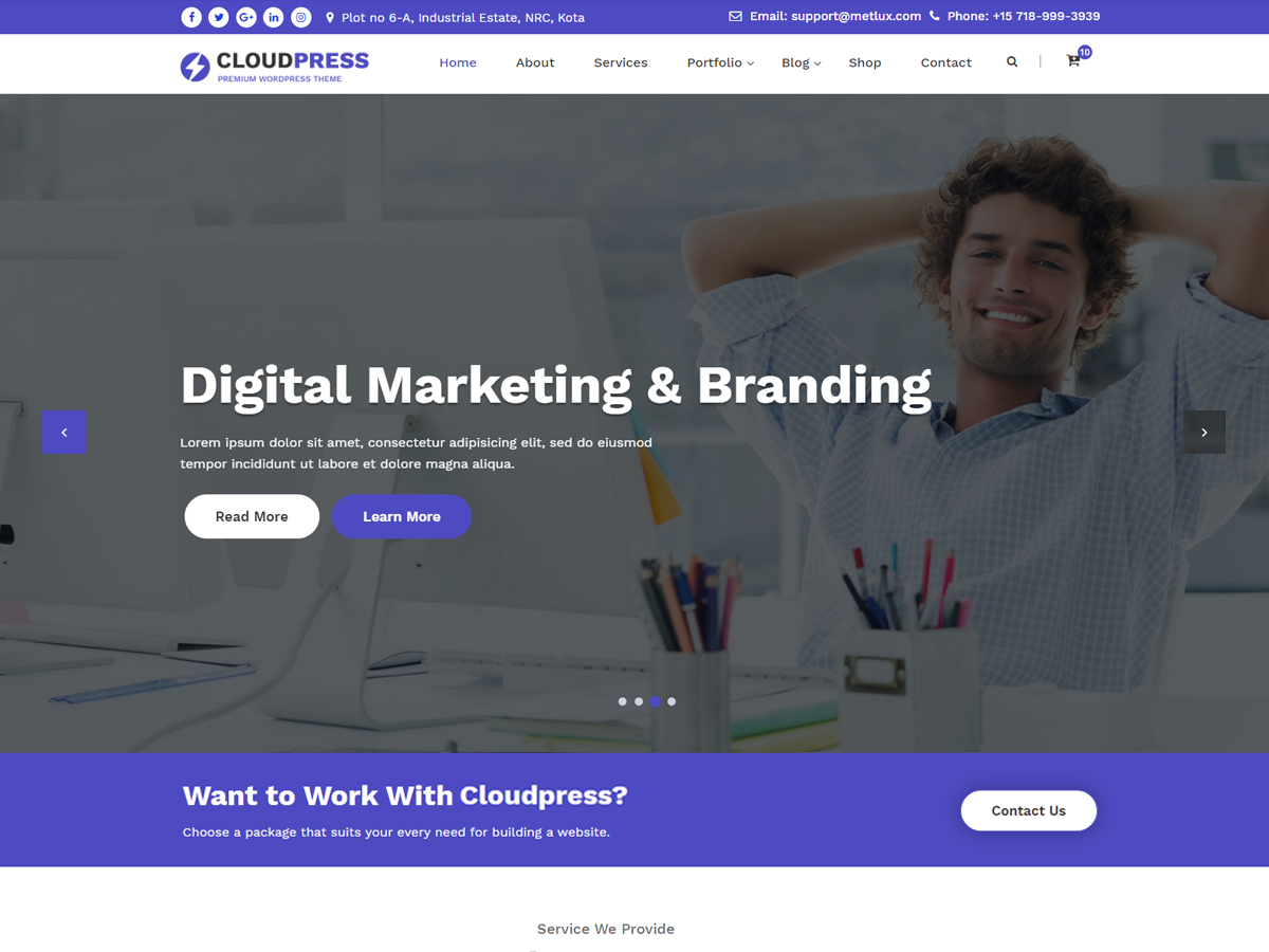 CloudPress Screenshot