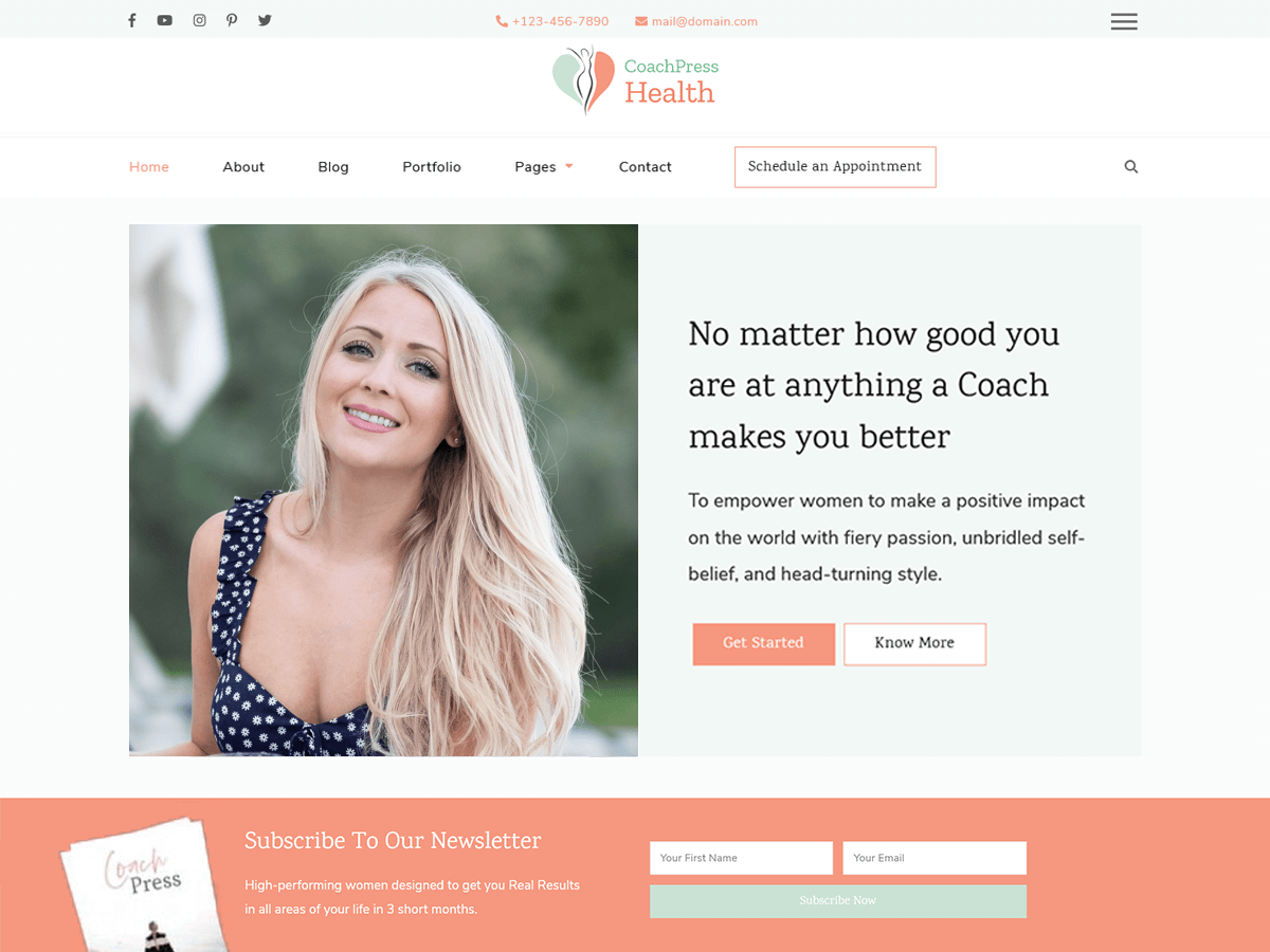 CoachPress Health Screenshot