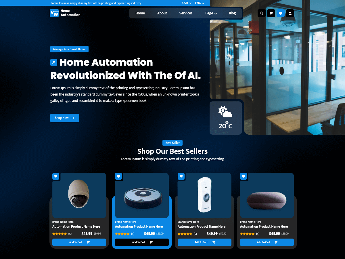 Commercial Automation Services screenshot