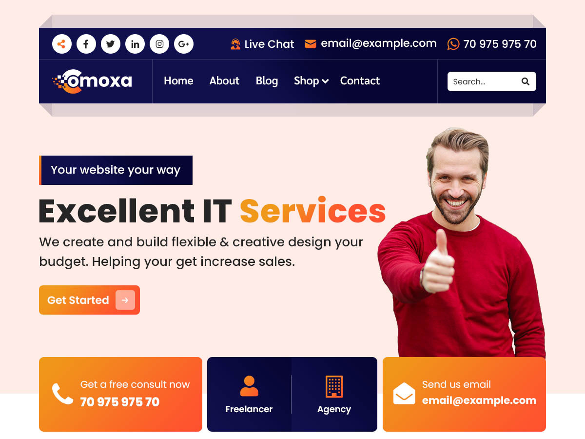 Comoxa screenshot