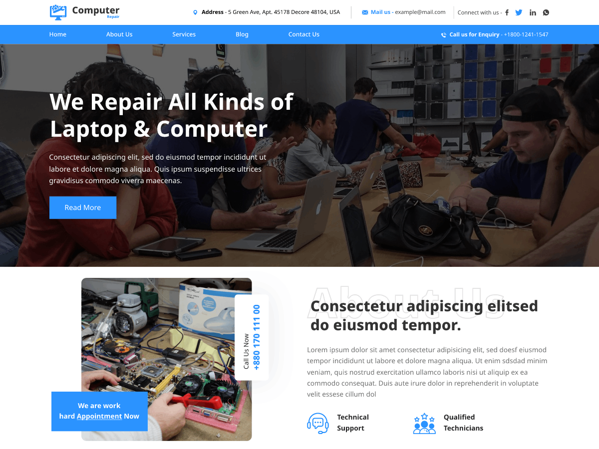Computer Repair Services screenshot