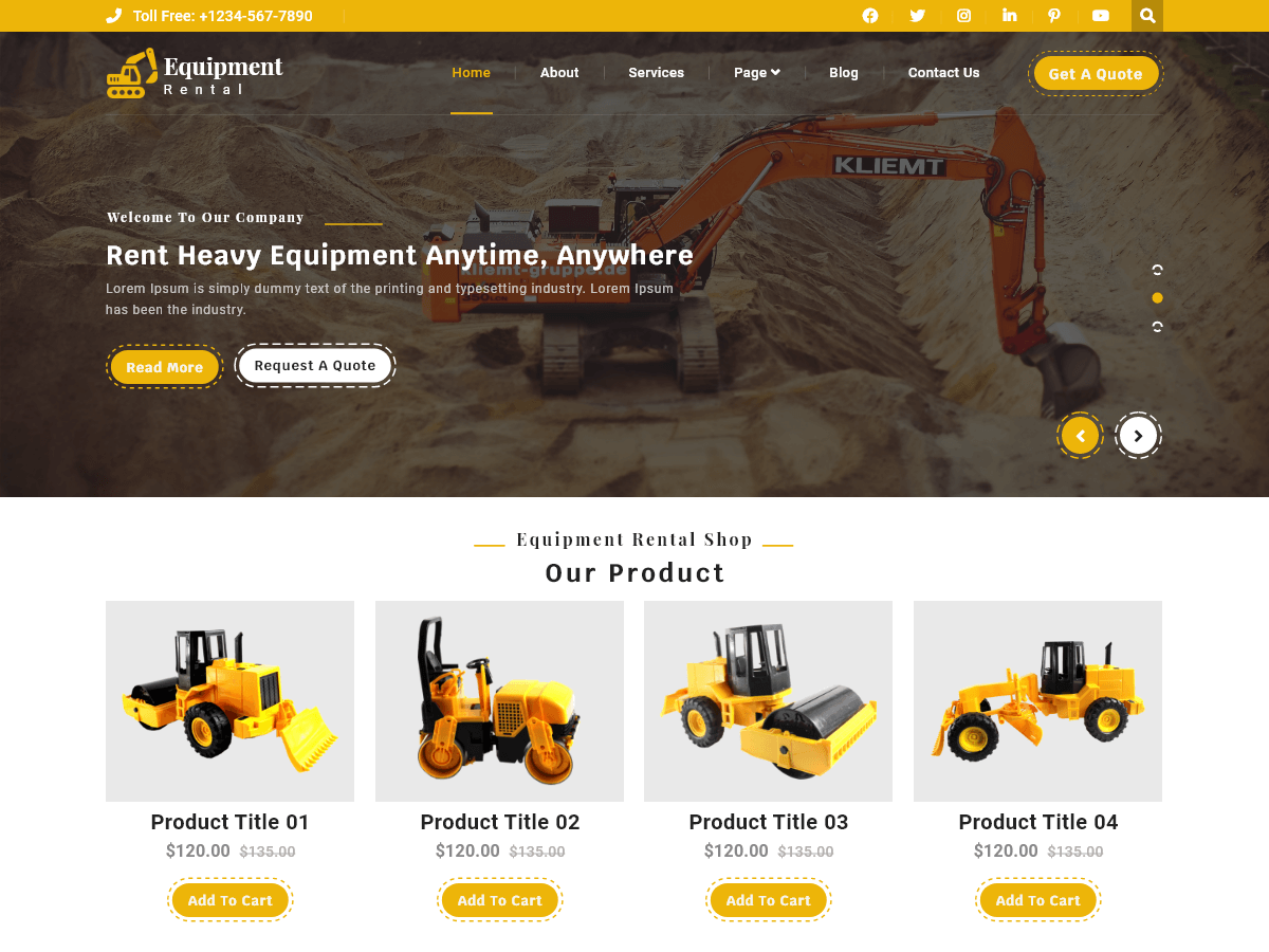 Construction Equipments screenshot