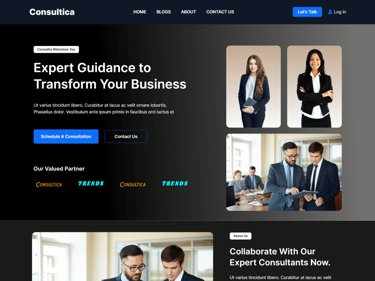 Consultica Screenshot