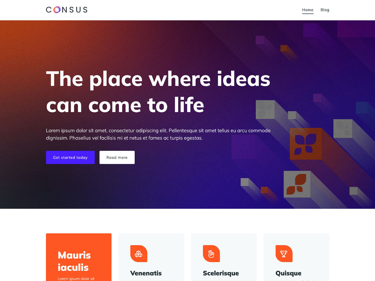 Consus screenshot