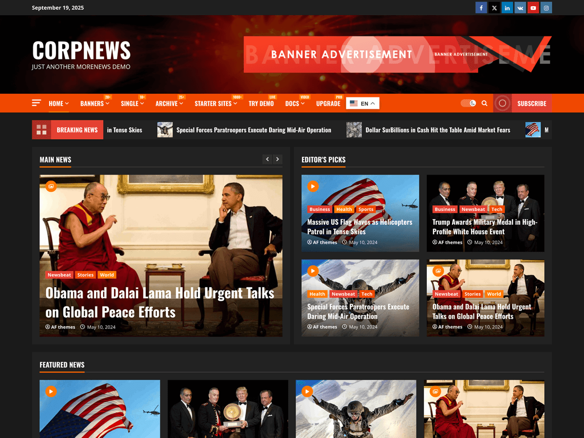CorpNews screenshot