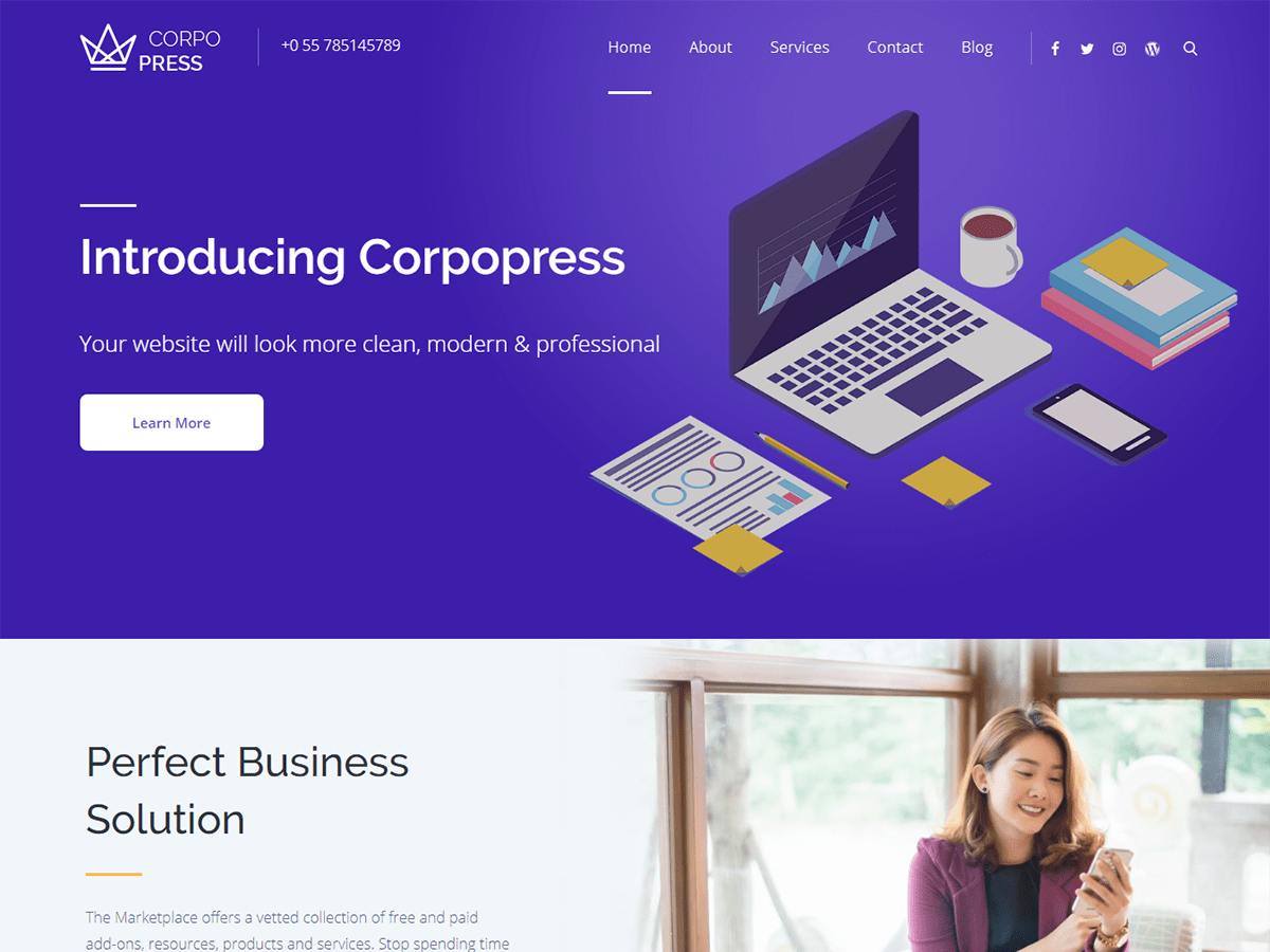 Corpopress Screenshot
