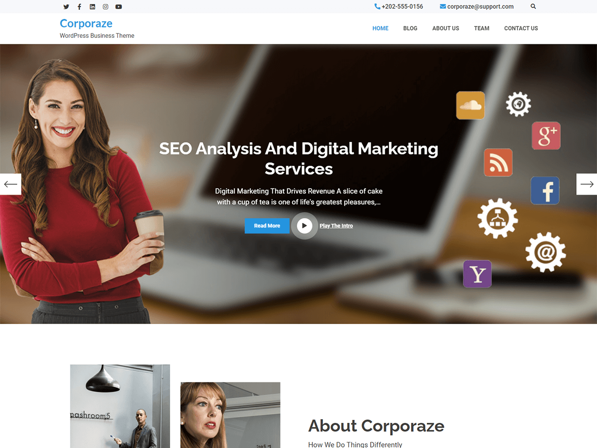 Corporaze Screenshot