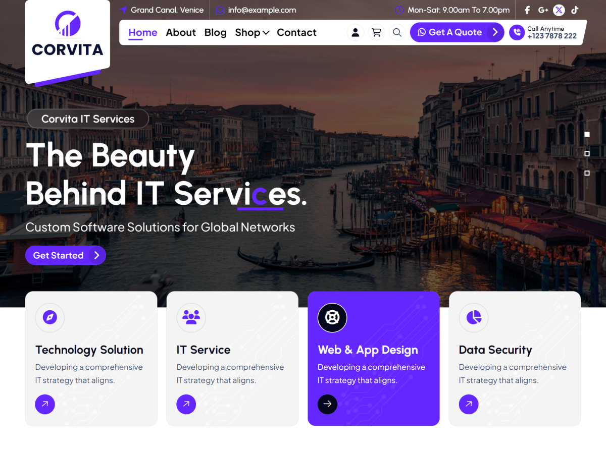 Corvita screenshot