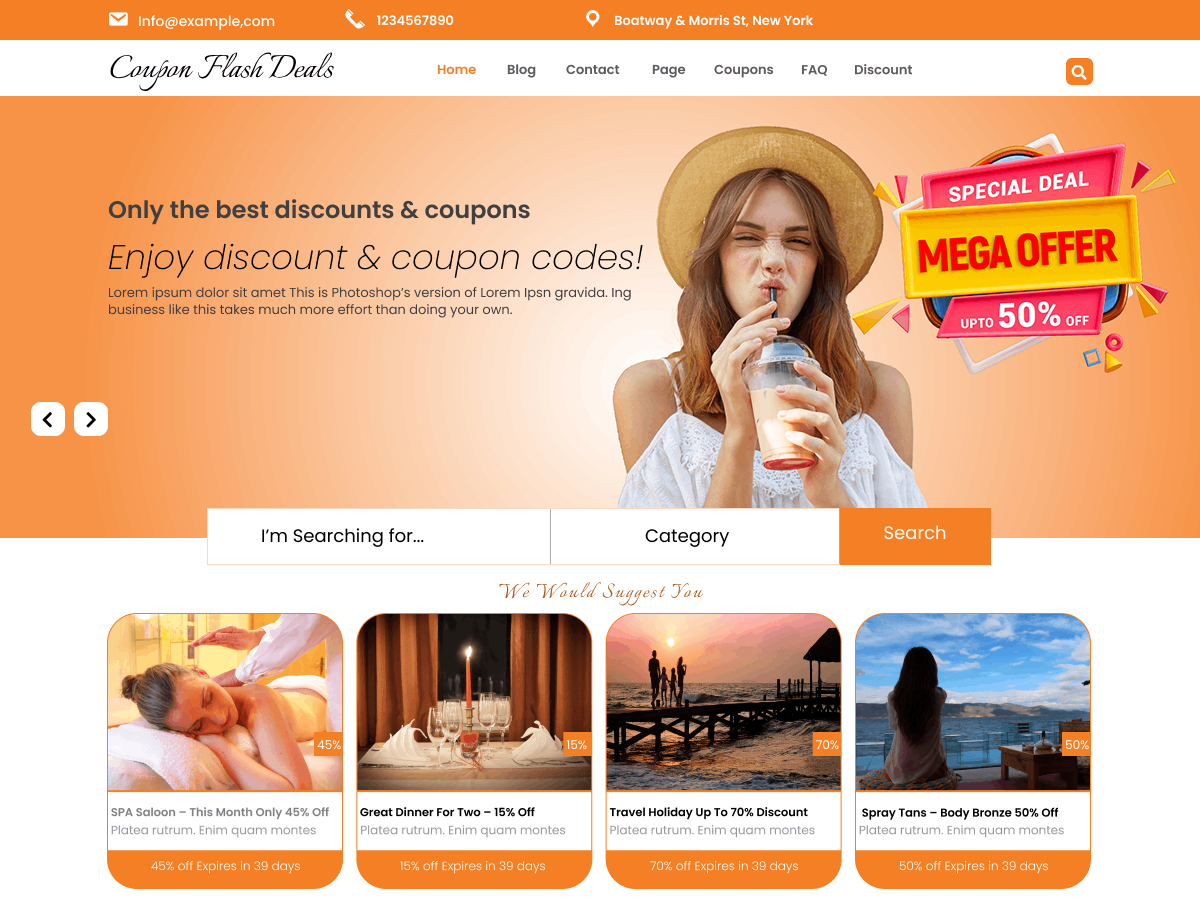Coupon Flash Deals screenshot