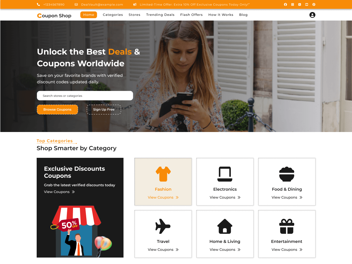Coupon Shop screenshot