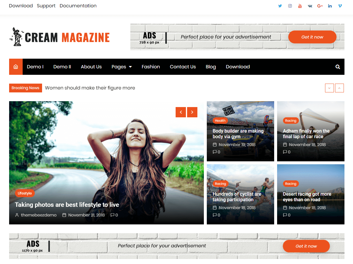 Cream Magazine screenshot