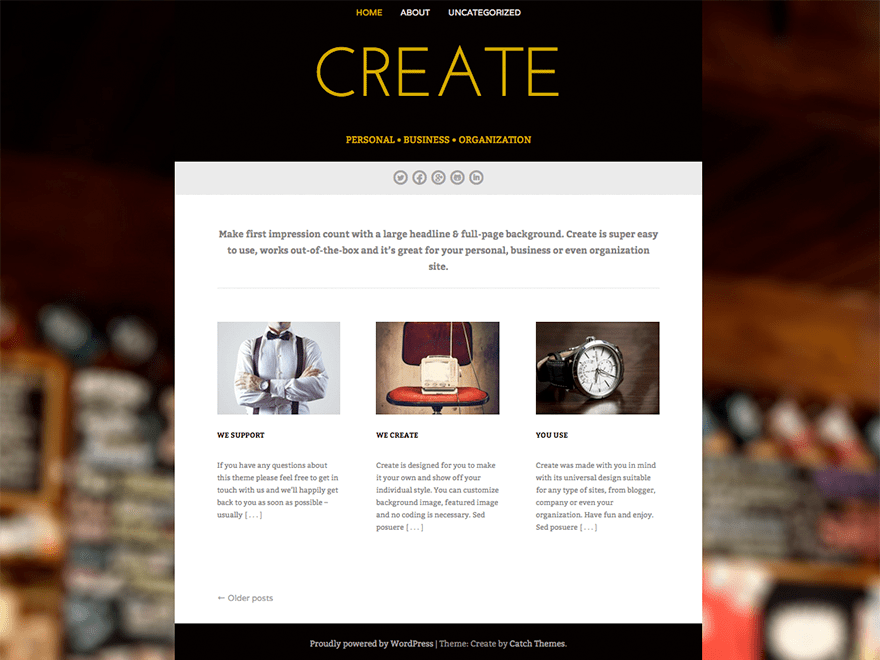 Create screenshot