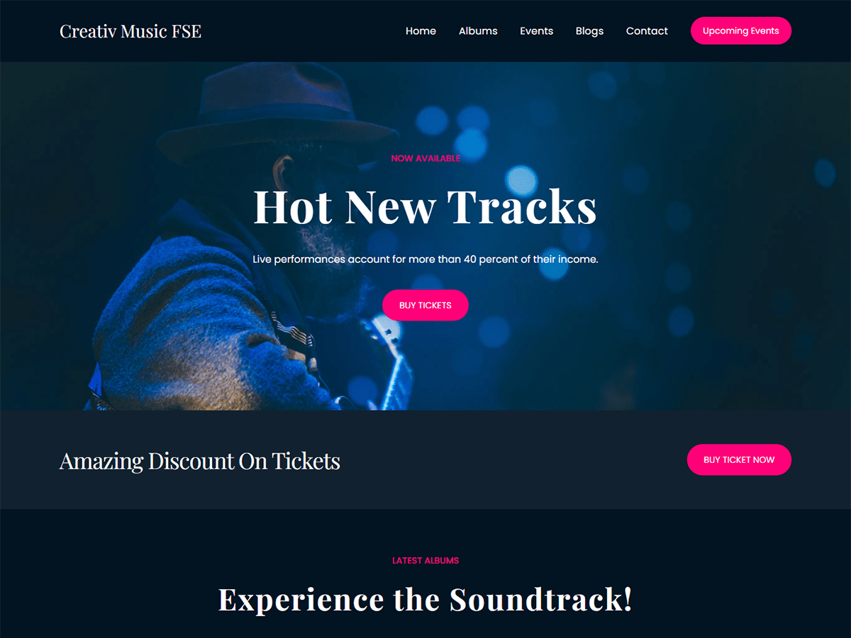 Creativ Music FSE Screenshot