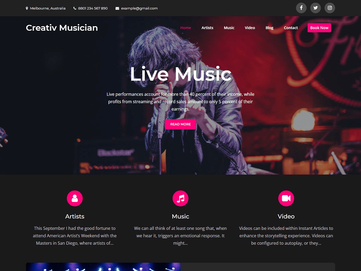 Creativ Musician Screenshot