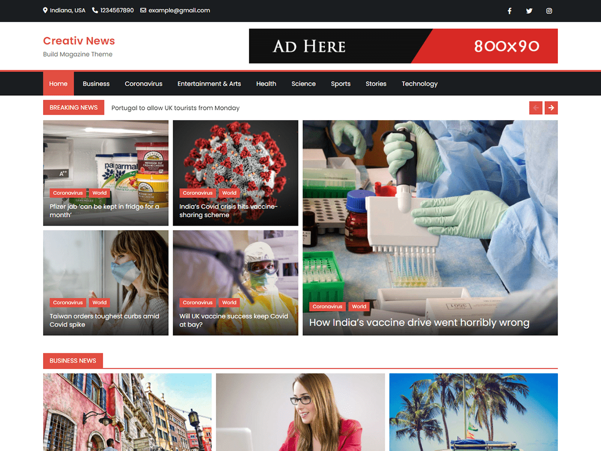 Creativ News Screenshot