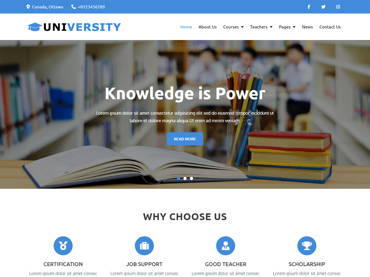Creativ University Screenshot