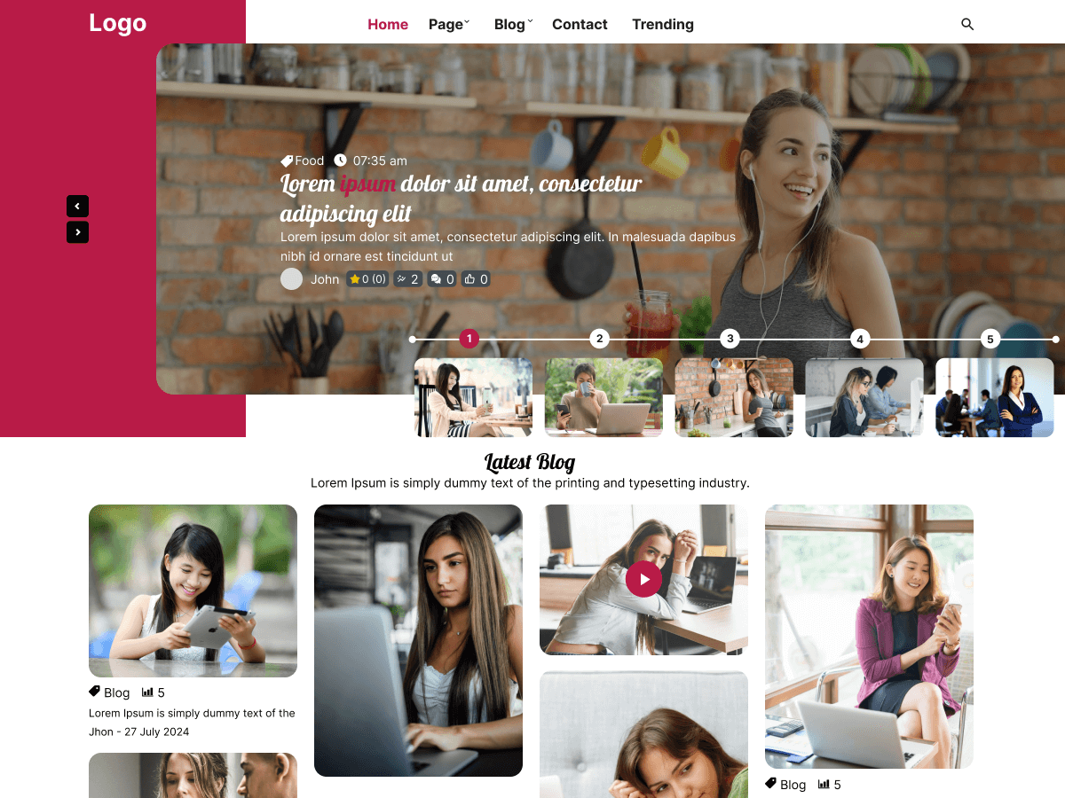 Creative Blog Writer screenshot