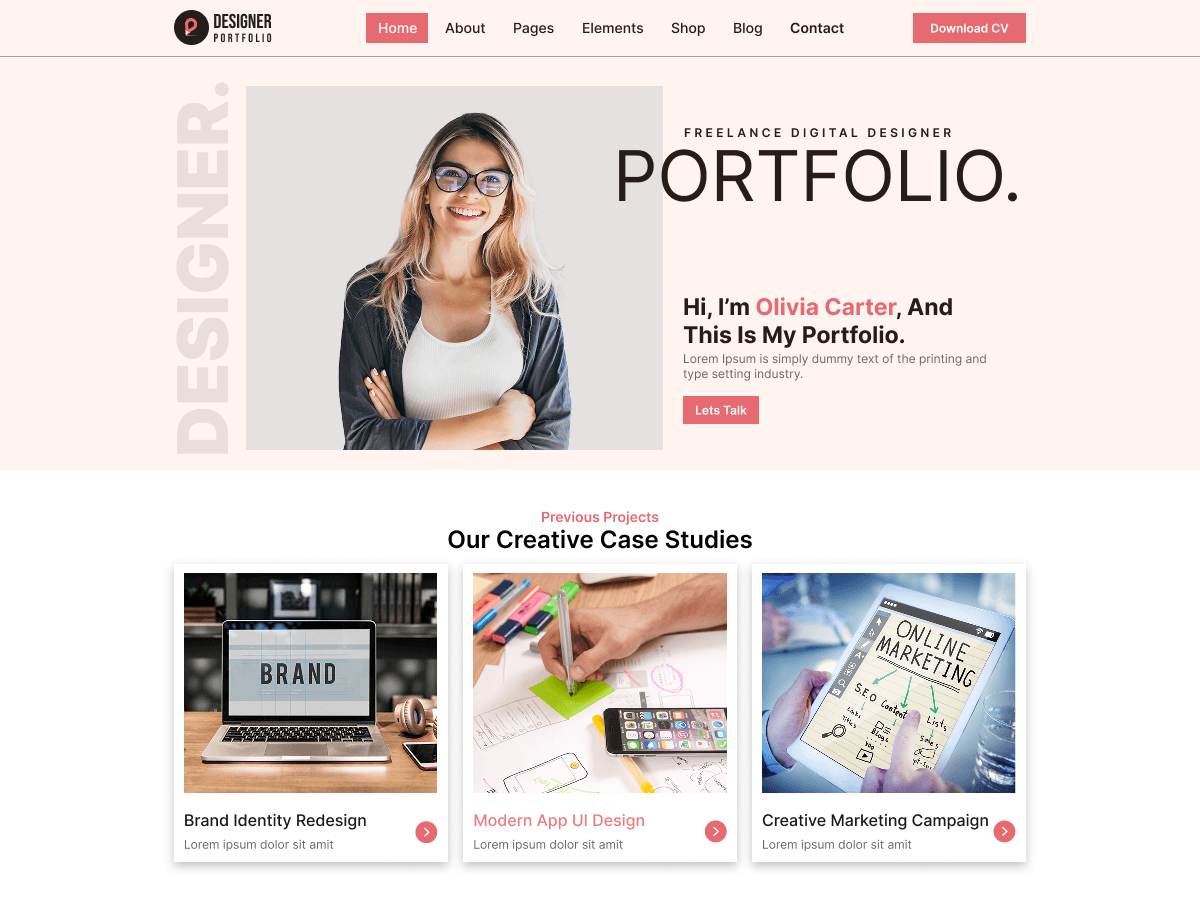 Creative Designer Portfolio