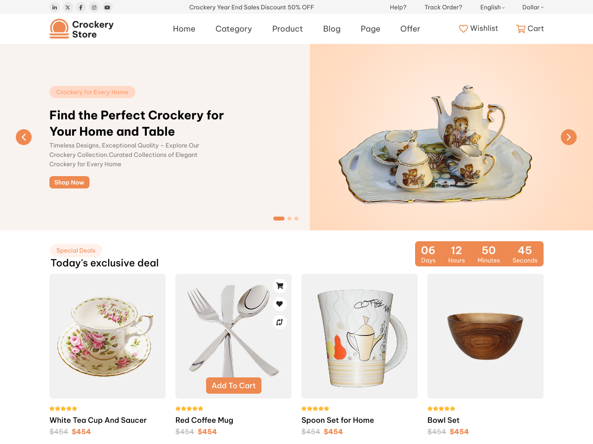 Crockery Store screenshot