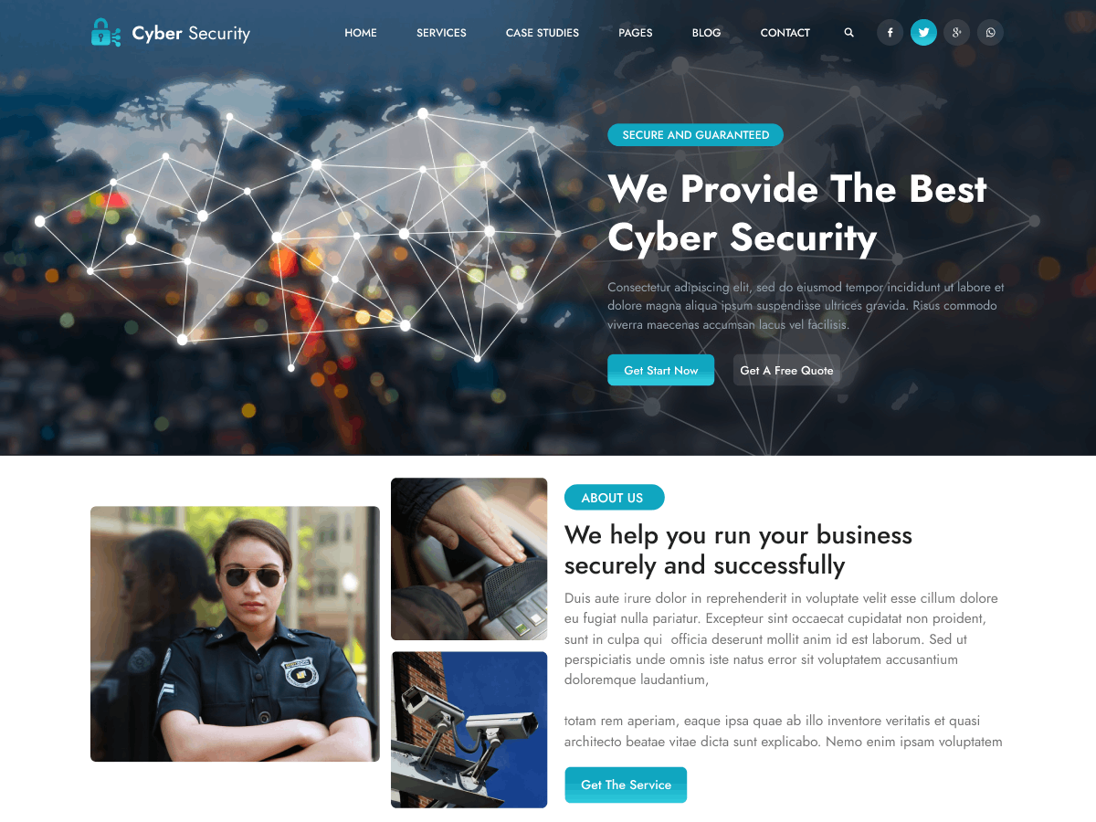 Cyber Security Services screenshot