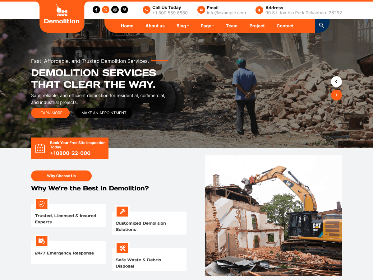 Demolition Services screenshot