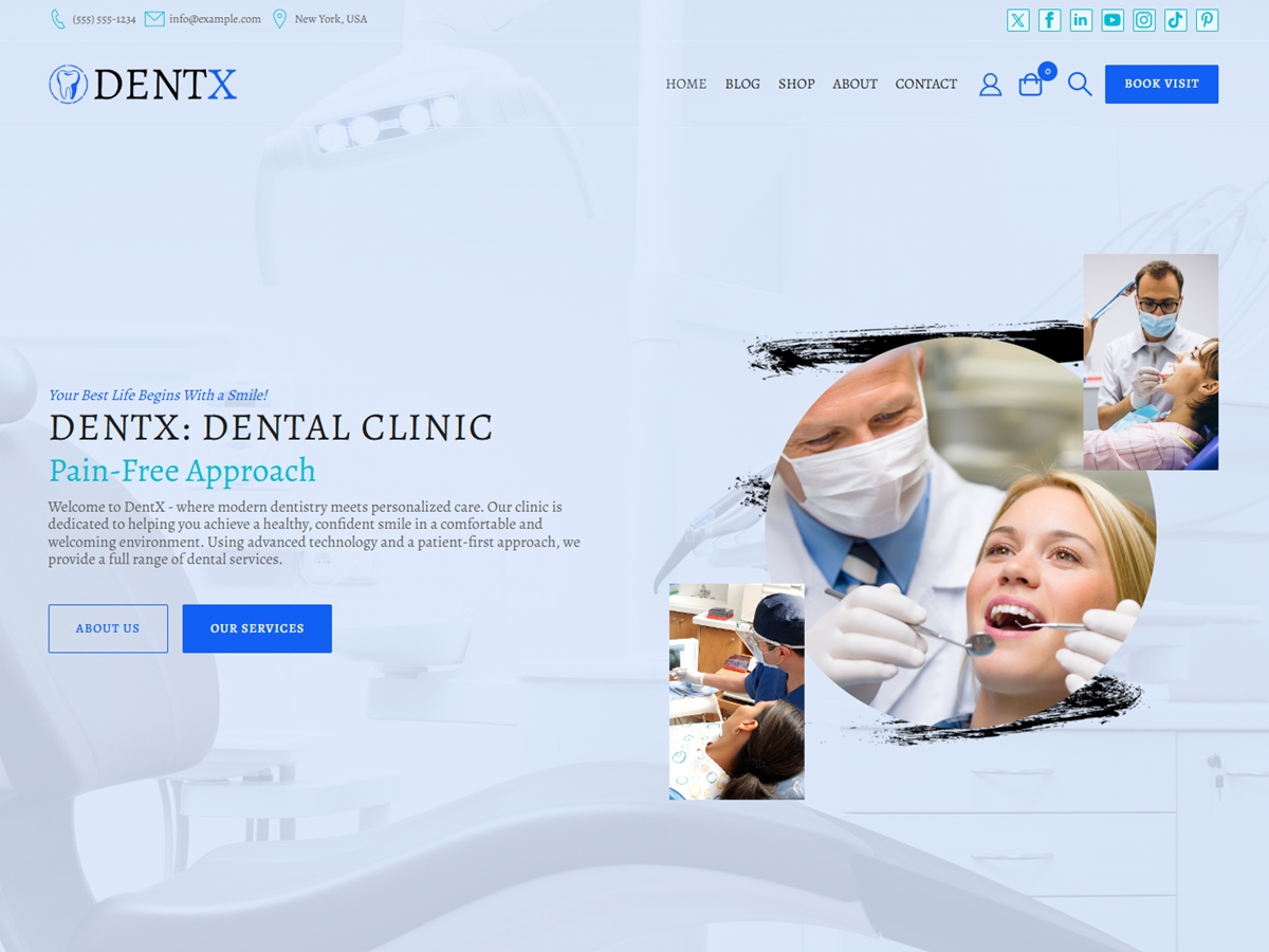 Dental and Dentist WDA screenshot