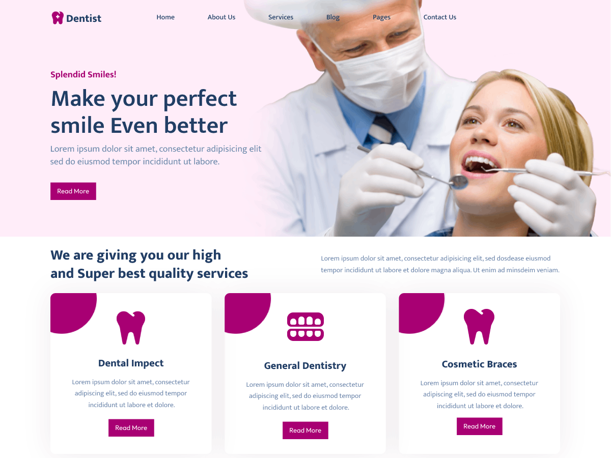 Dentist Dental Care screenshot