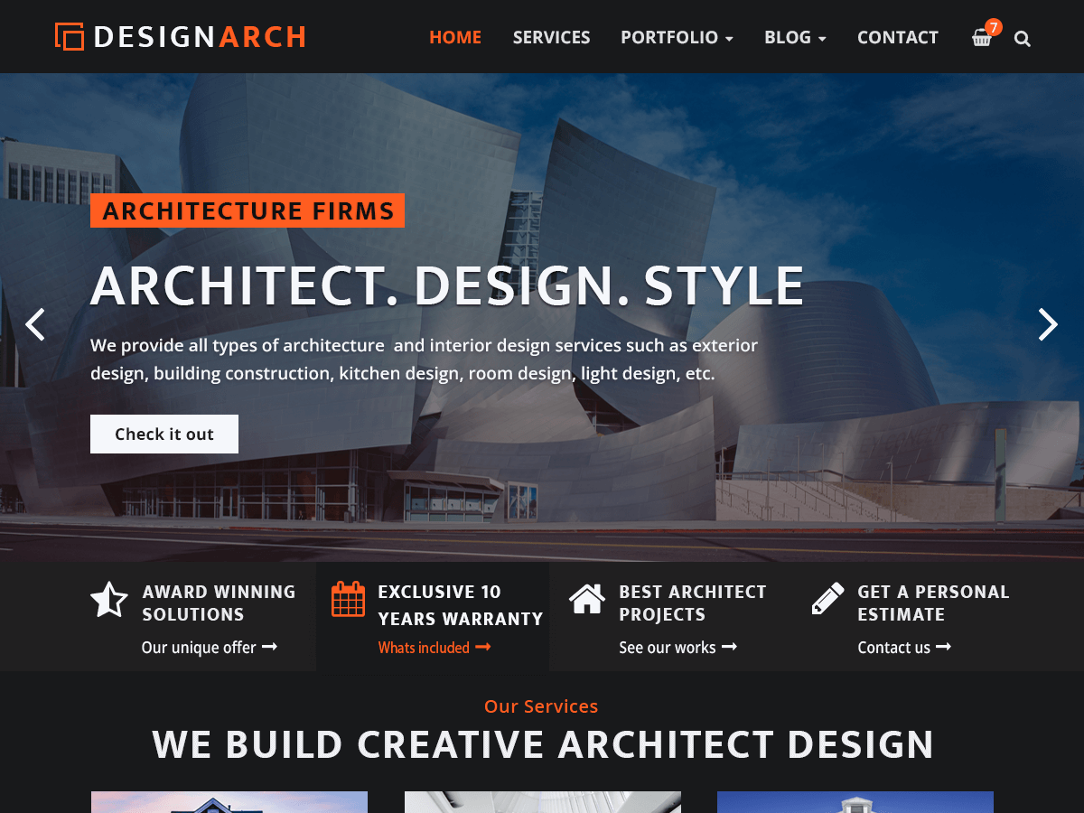 Designarch screenshot