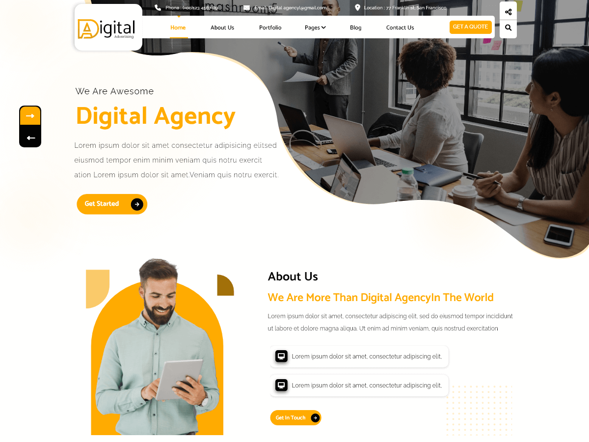 Digital Advertising screenshot