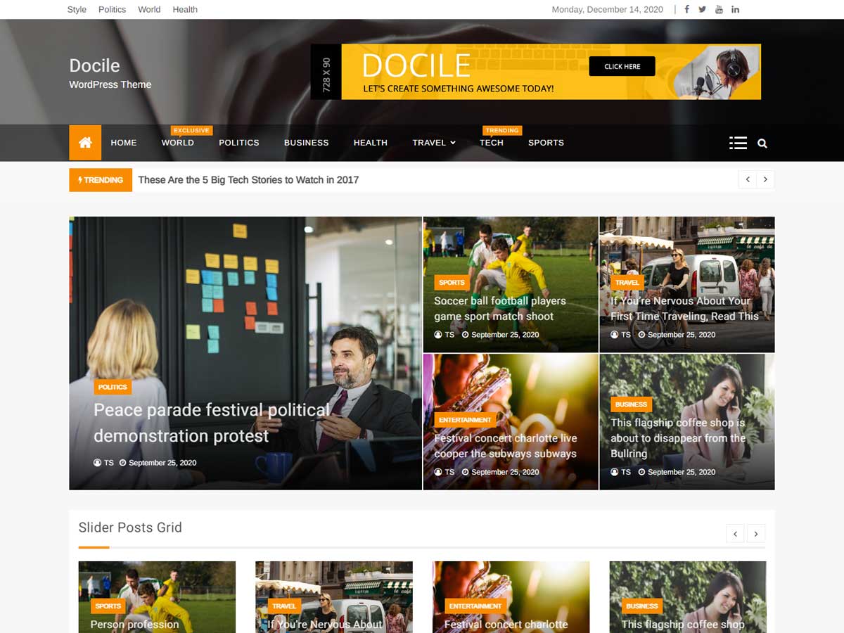 Docile screenshot