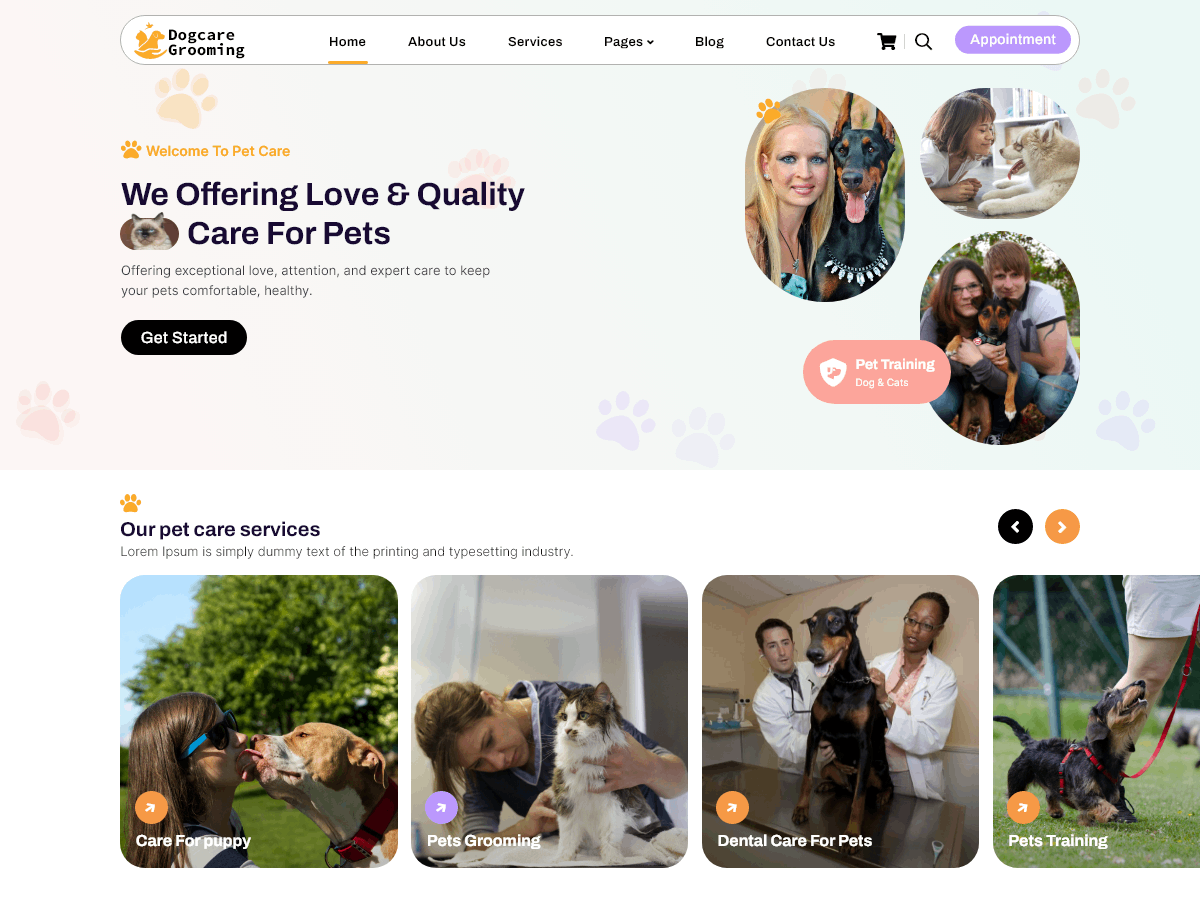 Dogcare Grooming screenshot