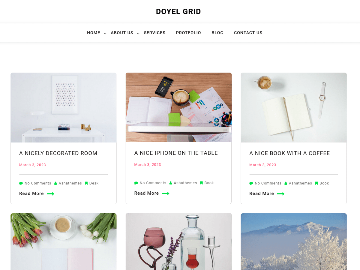 Doyel Grid Screenshot
