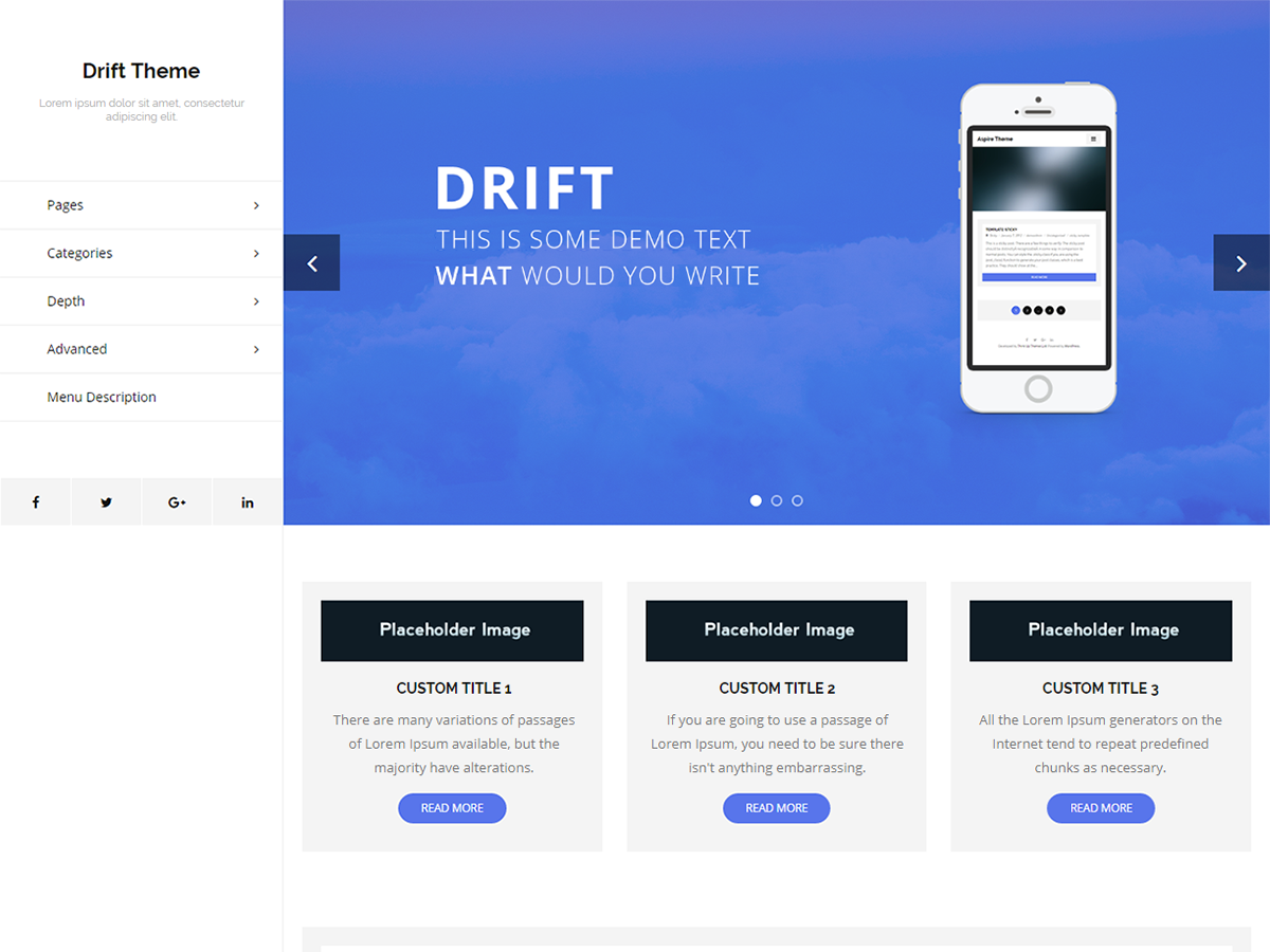 Drift screenshot