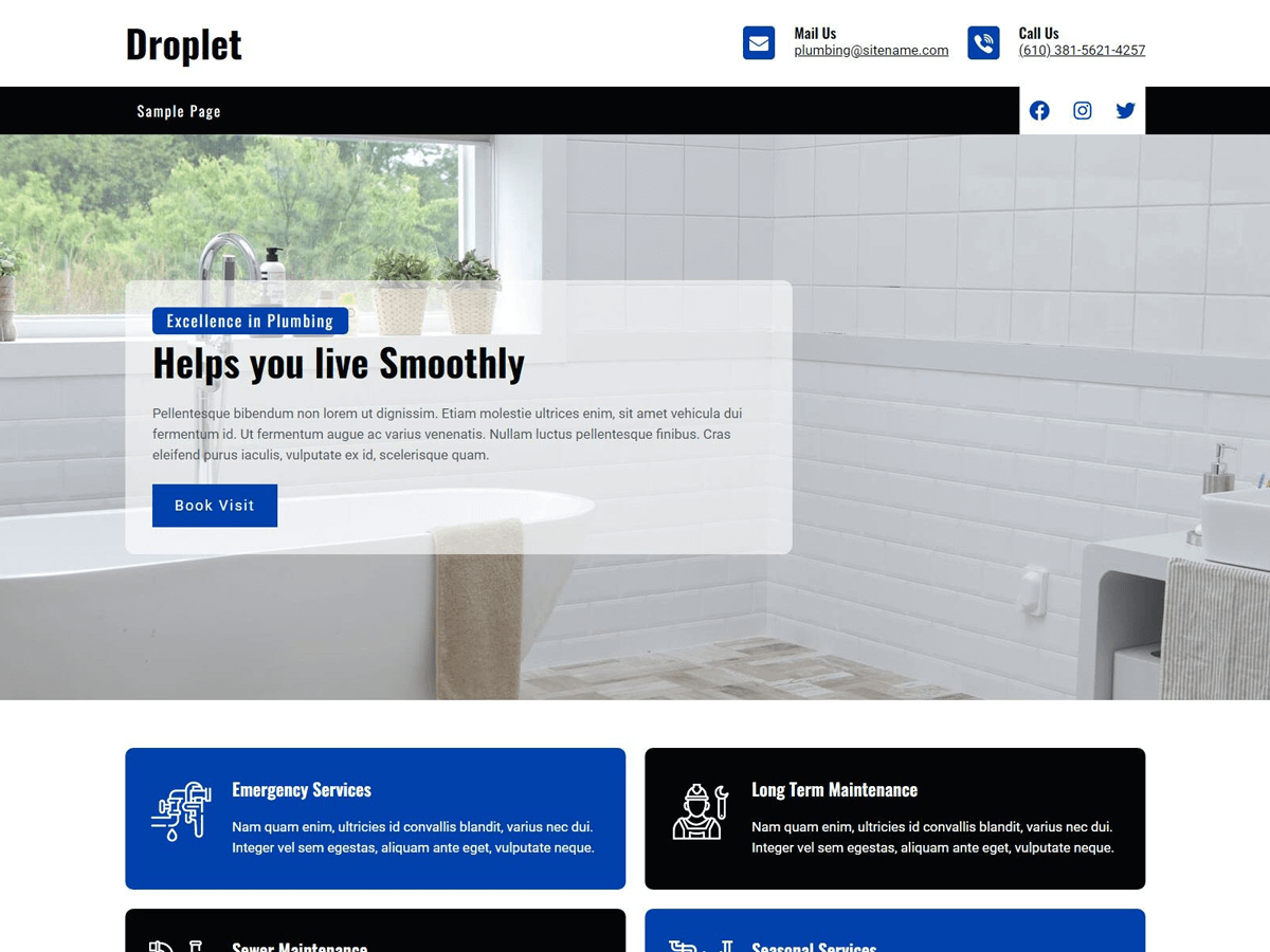 Droplet screenshot