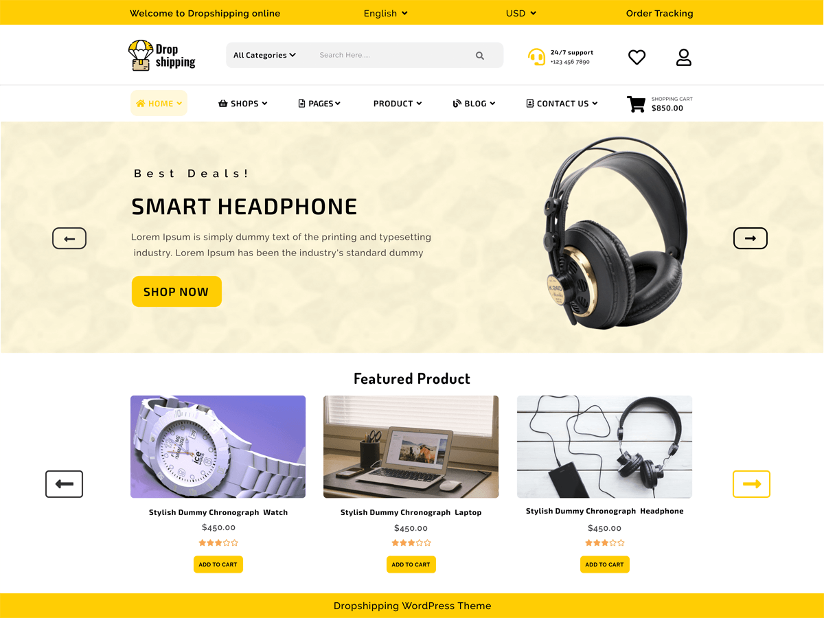 Dropshipping Store screenshot